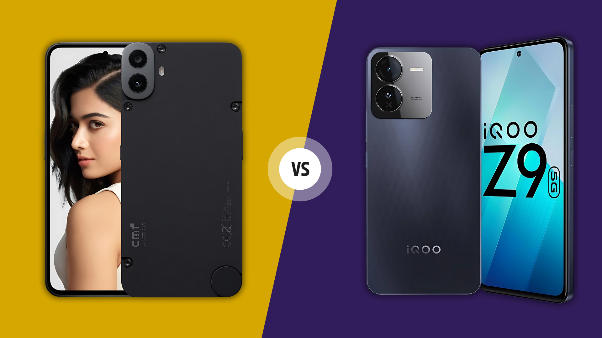 CMF Phone 1 vs iQOO Z9