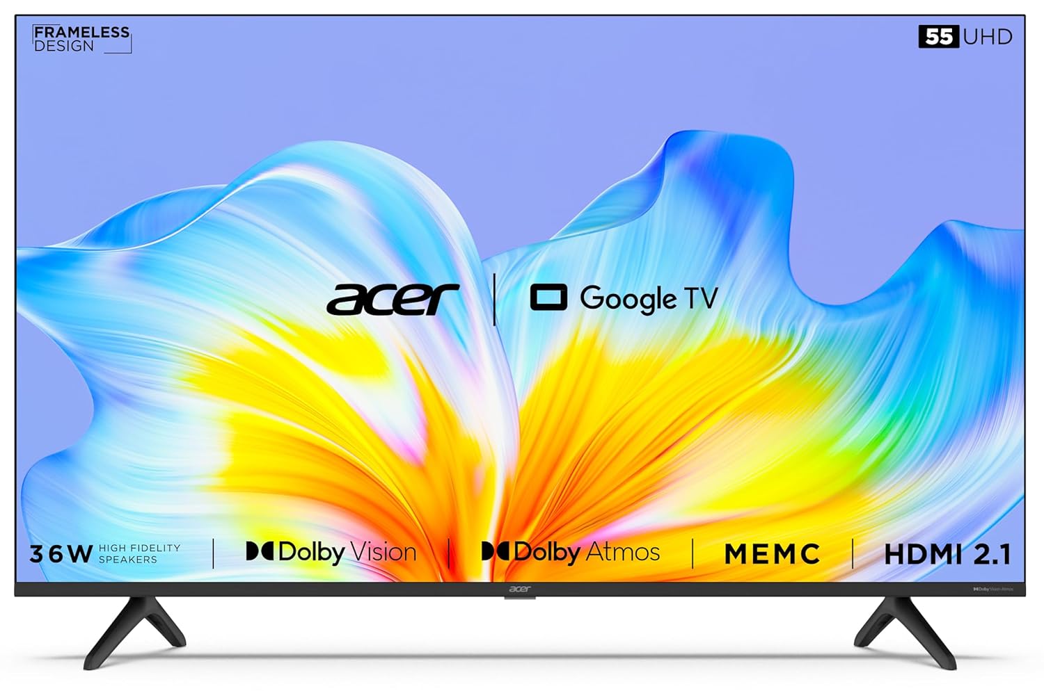 Acer Advanced I Series 139 cm (55 inches) 4K Ultra HD LED Google TV