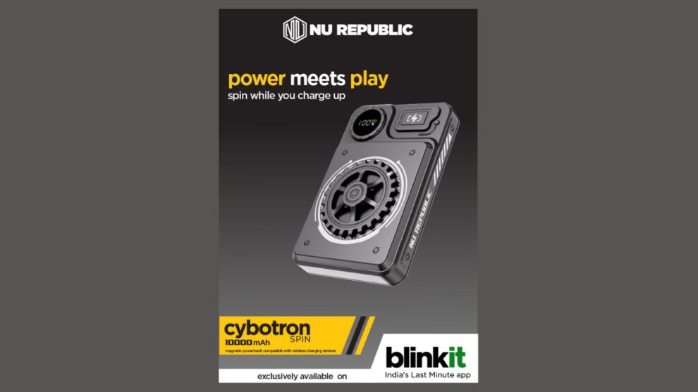 Nu Republic Revolutionizes Power Banks with the Cybotron Spin