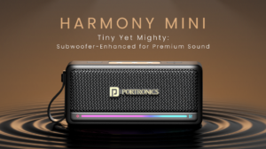 Portronics Introduces the Harmony Mini: Compact Powerhouse Speaker