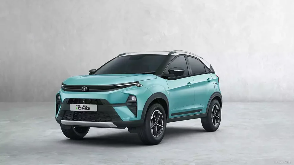 Upcoming Tata Nexon CNG with AMT Gearbox