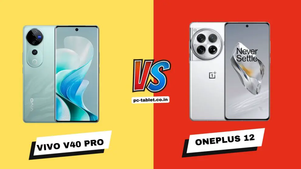 Vivo V40 PRO vs OnePlus 12