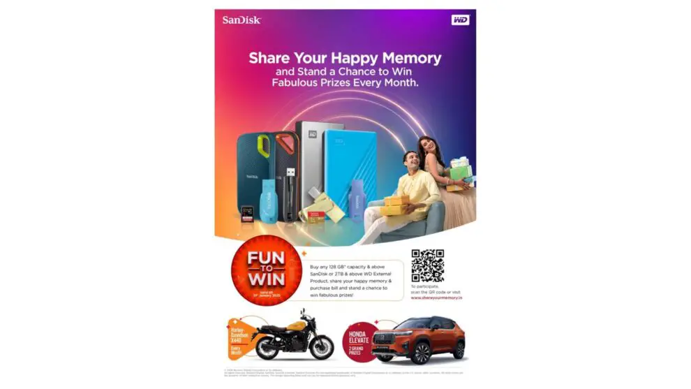 Western Digital's 'Share Your Happy Memory' Contest: Exciting Prizes Await!