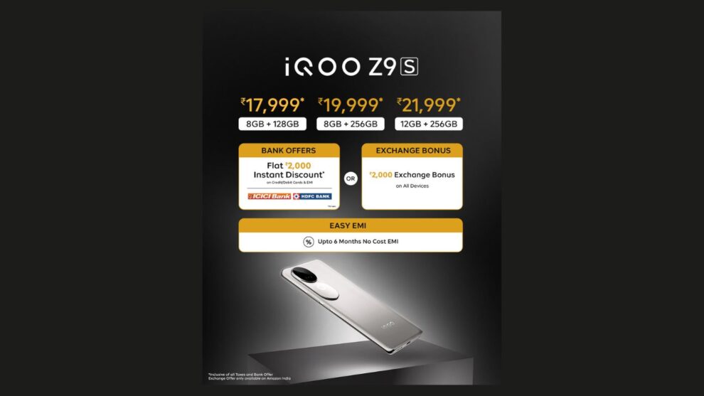 iQOO Z9s 5G: Megatasker's Dream Phone, Available Now