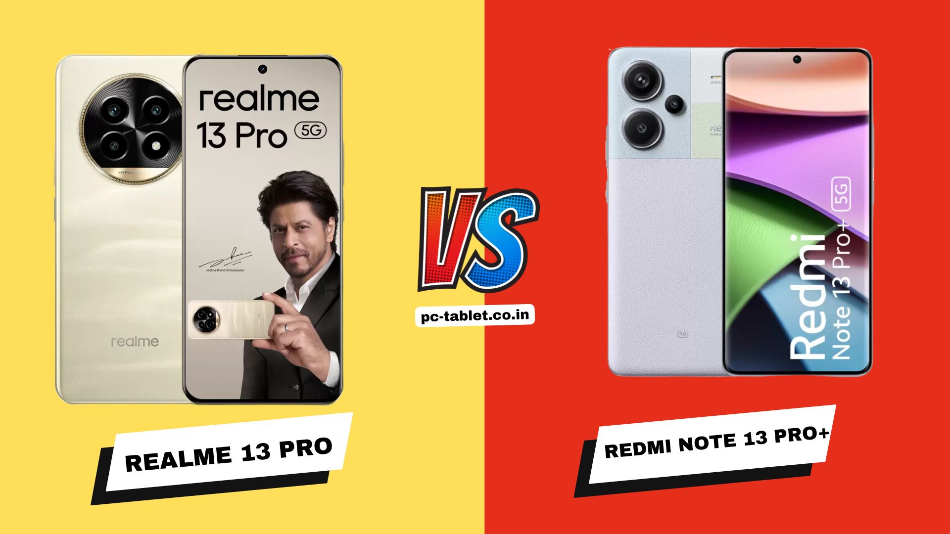 Realme 13 Pro vs. Redmi Note 13 Pro+