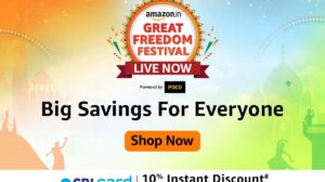 Amazon's Great Freedom Festival Sale 2024: Unbeatable Deals on Smartphones, Laptops & More