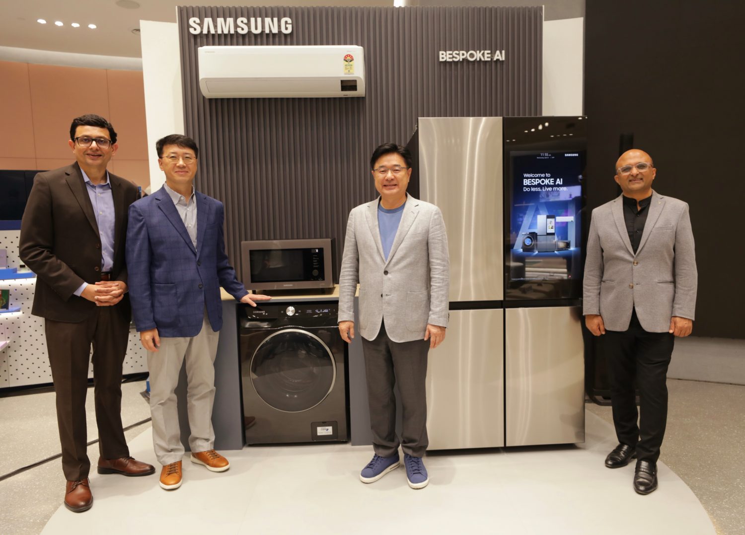 Samsung Strengthens Commitment to 'Make in India' with Bespoke AI Appliances