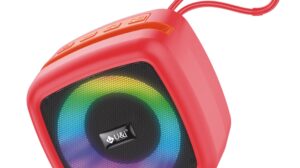 U&i's Brilliant Series speaker packs powerful sound, vibrant RGB lighting, and a mobile stand into a compact design. Enjoy up to 6 hours of playback and versatile connectivity options.