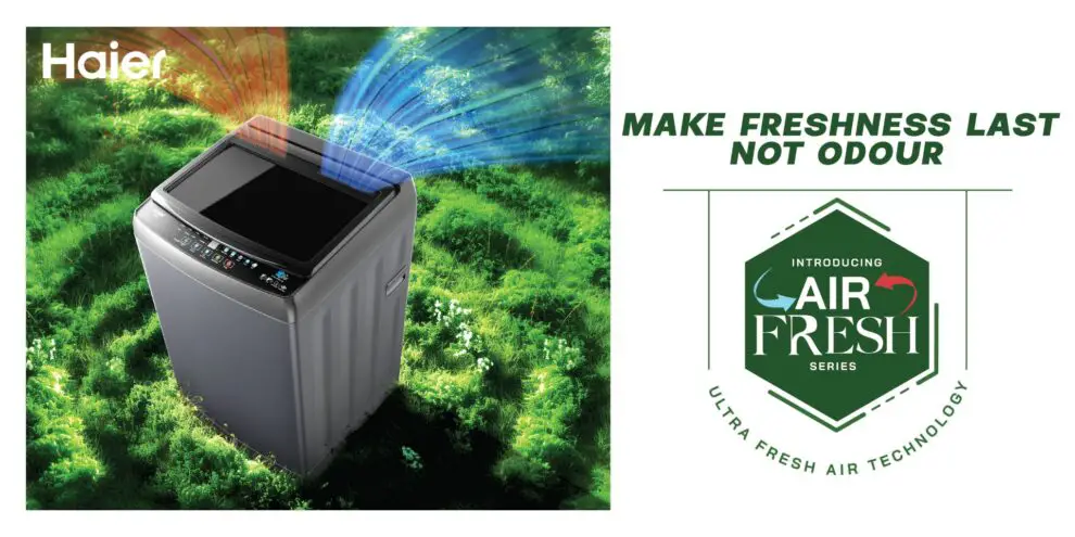 Haier India Unveils 'Airfresh' Top-Load Washing Machines with Groundbreaking Ultra Fresh Air Technology