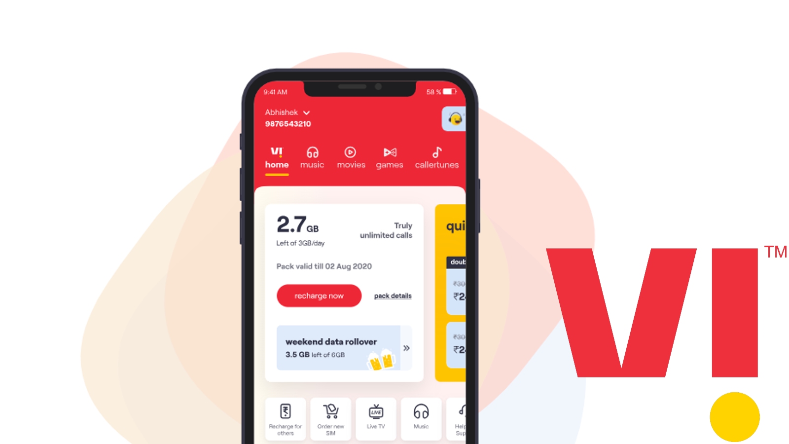 Vodafone Idea Adjusts Prepaid Plan Validity