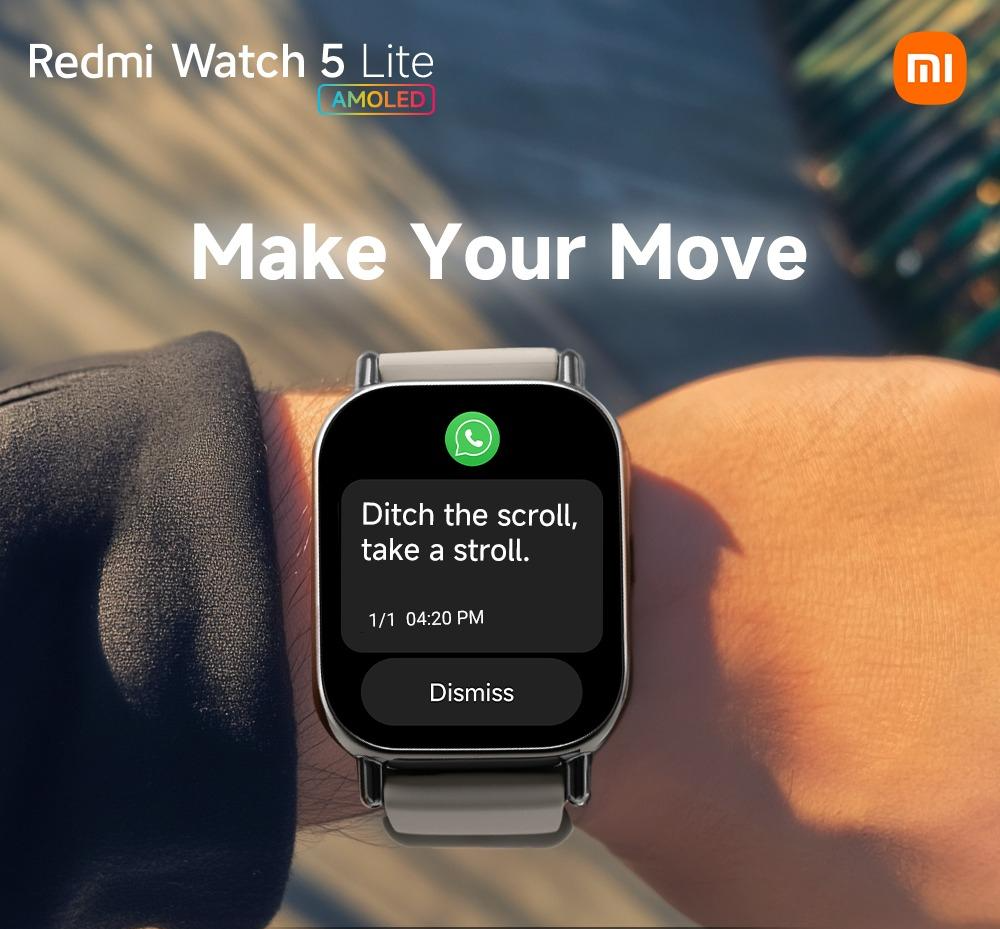 Xiaomi India Introduces Redmi Watch 5 Lite Your Fitness and Lifestyle Companion