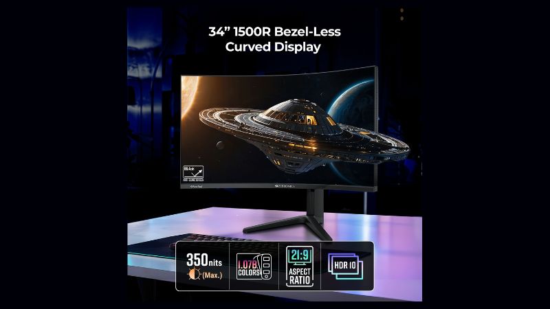 Zebronics Redefines the Viewing Experience with New Curved Monitors