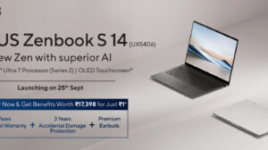 ASUS Zenbook S14: Pre-Booking Event Now Live with Incredible Benefits