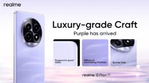 realme 13 Pro+ 5G Gets a New Monet Purple Hue