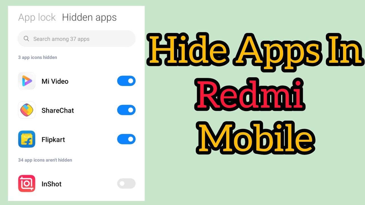 Easy Steps to Hide Apps on Your Redmi Phone