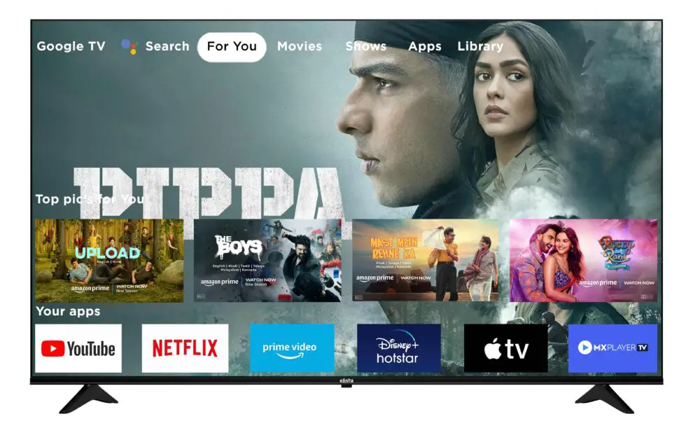 Elista Brings the Big Screen Home with New 85 inch Google TV