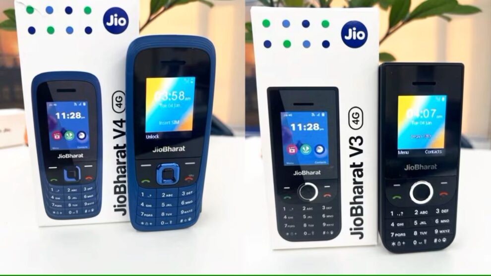 JioBharat V3 and V4: Expanding 4G Access with Feature-Packed Affordability