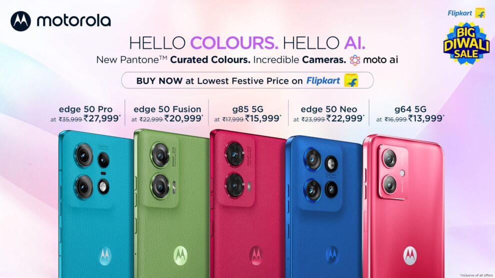 Motorola's Diwali Extravaganza: Deep Dive into Smartphone Deals and Earbud Discounts on Flipkart