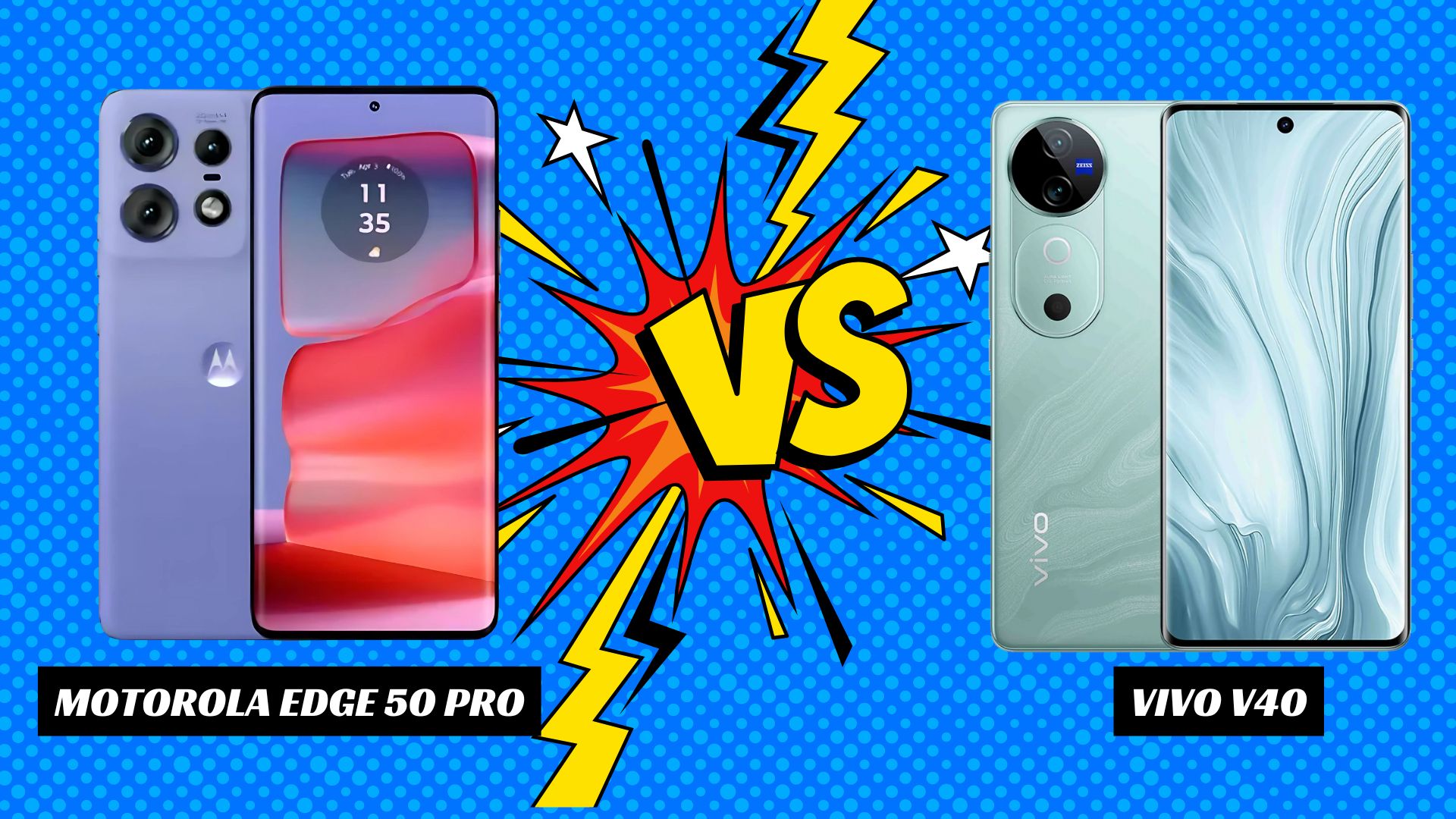 Motorola Edge 50 Pro vs Vivo V40: Which is Best?