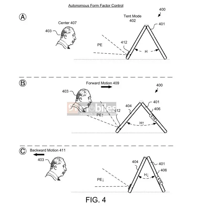 Motorolas Self Adjusting Folding Phone