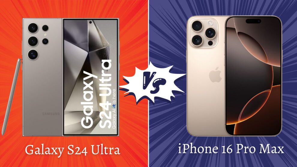 Samsung Galaxy S24 Ultra vs iPhone 16 Pro Max: Which is better?