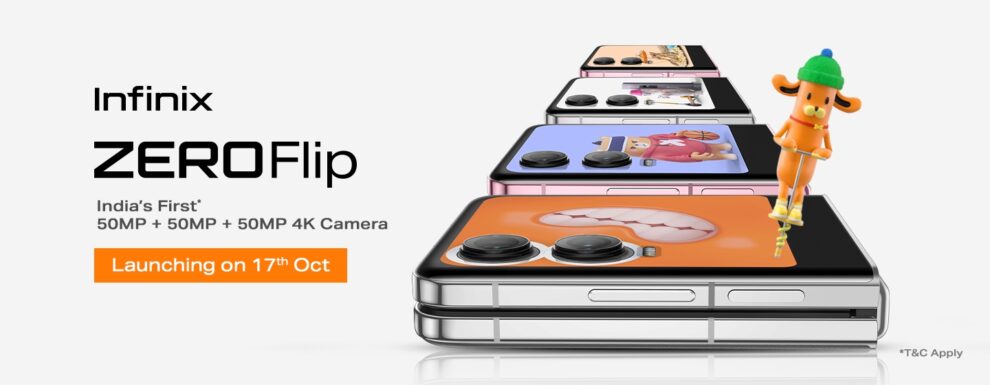 Infinix Zero Flip with 70W Charging and 512GB Storage Set to Launch Under ₹50K