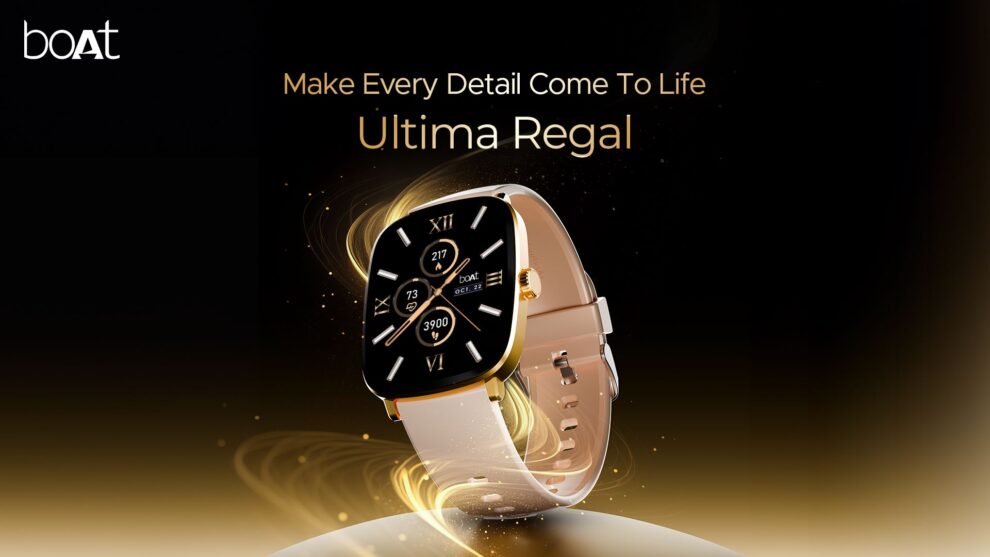 boAt Ultima Regal Smartwatch: A Commanding Presence on Your Wrist