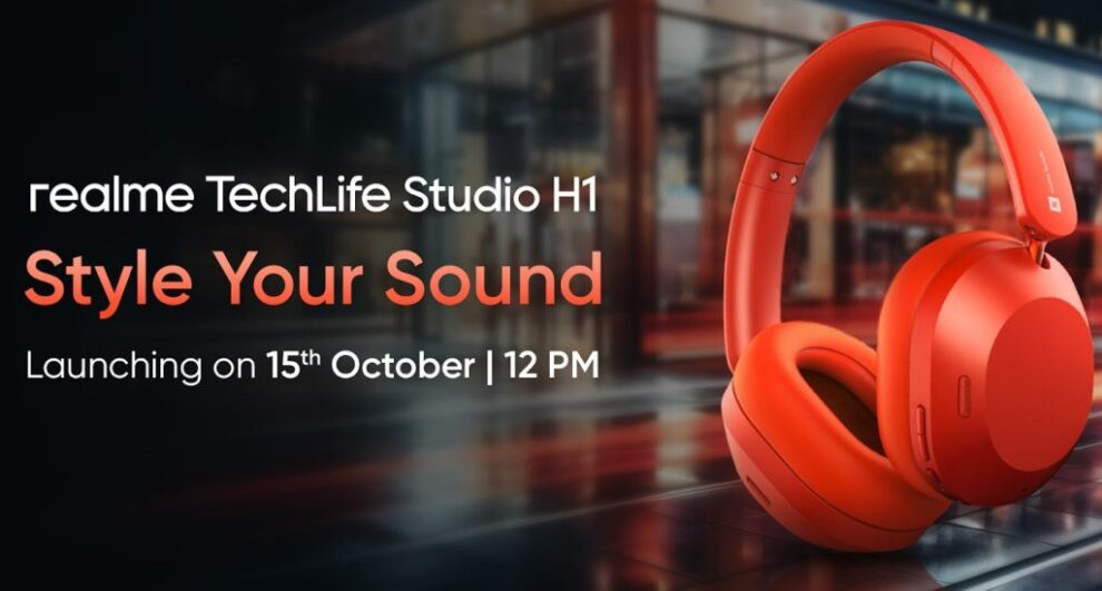 realme Expands Audio Offering with Techlife Studio H1 Headphones