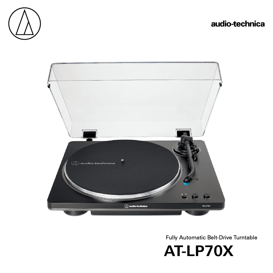 Audio-Technica AT-LP70X Belt-Drive Turntable Launches in India: Fully Automatic Vinyl Experience