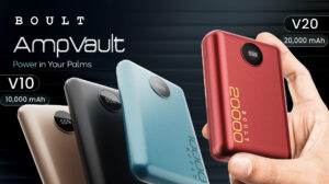 BOULT Launches AmpVault V10 & V20 Powerbanks Fast Charging, Superior Protection & Sleek Design