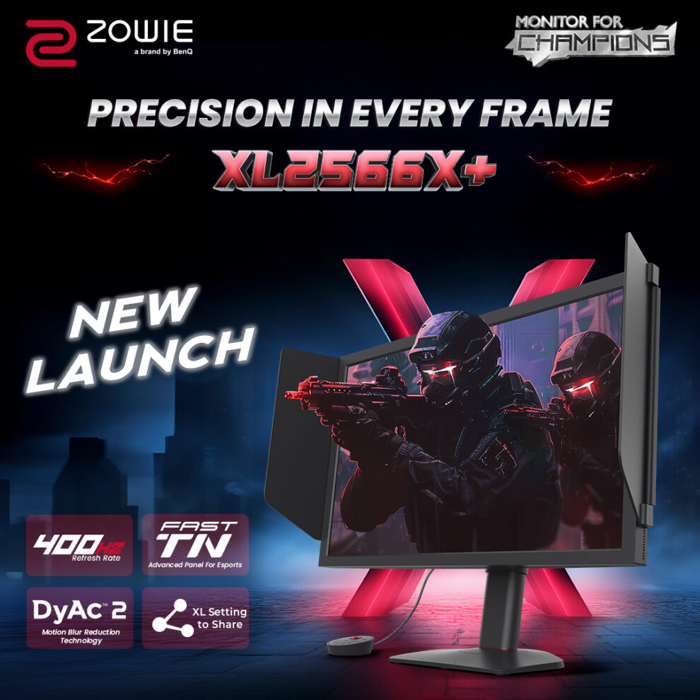 BenQ ZOWIE Raises the Bar with the XL2566X Gaming Monitor