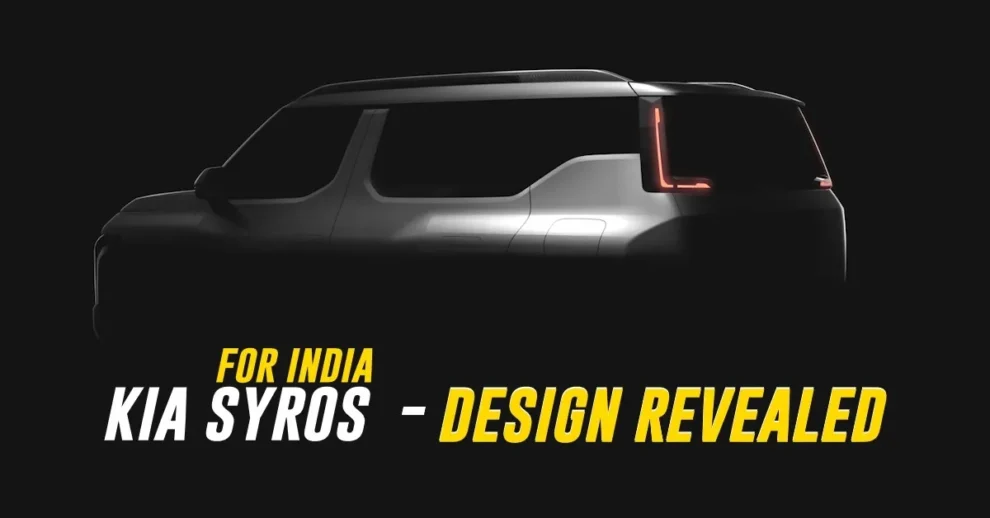 Kia Syros Compact SUV Teased