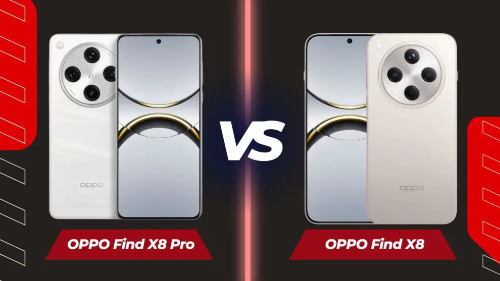 Oppo Find X8 Pro vs Oppo Find X8: A Flagship Showdown