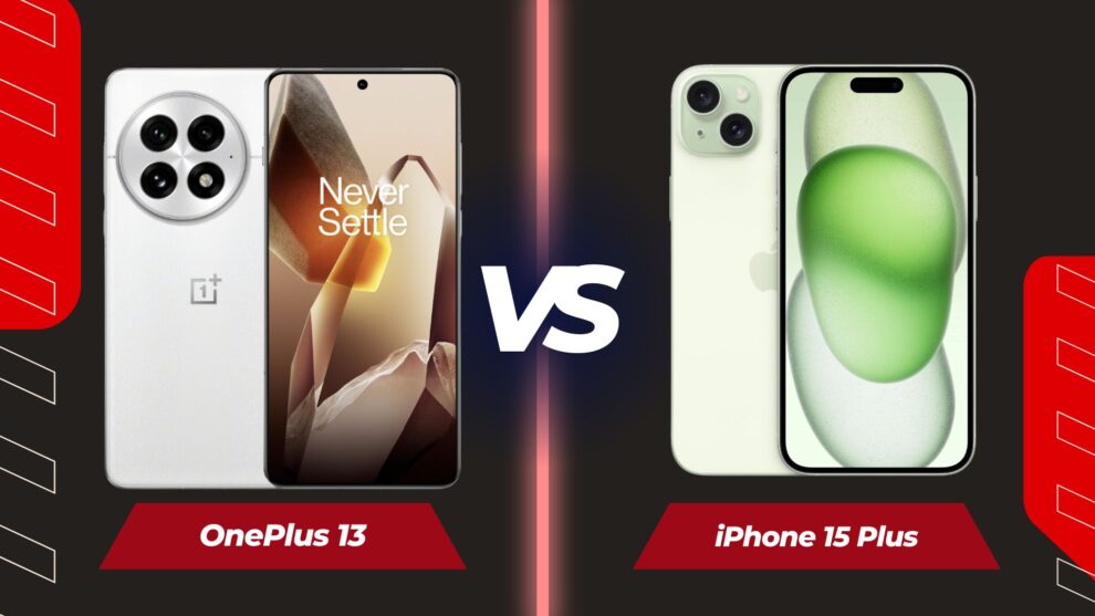 OnePlus 13 vs iPhone 15 Plus: A Comprehensive Comparison