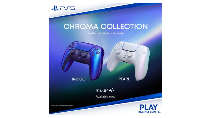 PlayStation India launches Chroma Collection peripherals and a Fortnite Limited Edition DualSense controller. New colors and designs offer gamers stylish ways to personalize their PS5 experience.