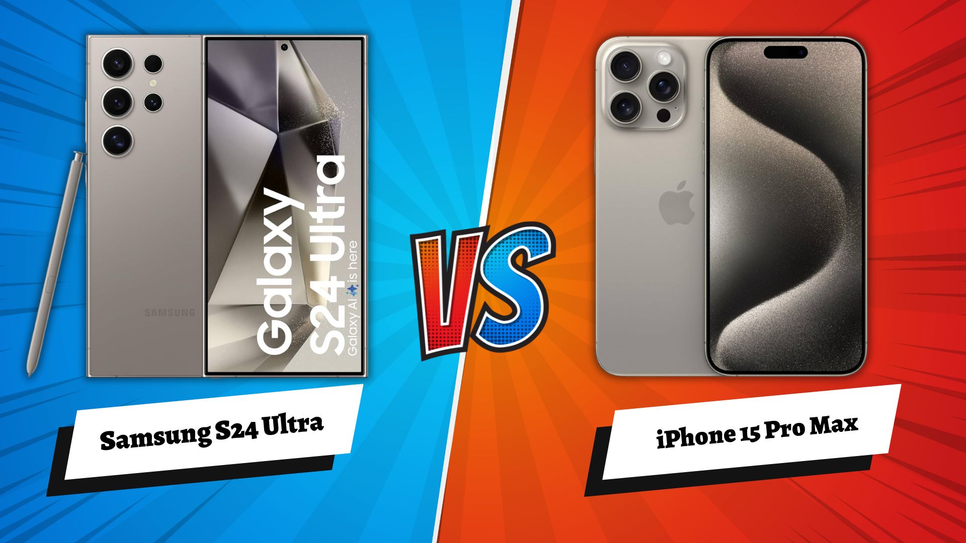 Samsung Galaxy S24 Ultra vs iPhone 15 Pro Max: Which Flagship Reigns Supreme in 2024?