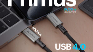 Stuffcool Primus USB 4.0 Type-C to C Cable: 240W Power Delivery & Unbreakable 1.8m Connectivity