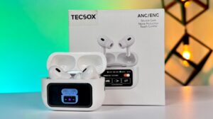 TecSox Alpha Smart Display TWS Bluetooth Earbuds