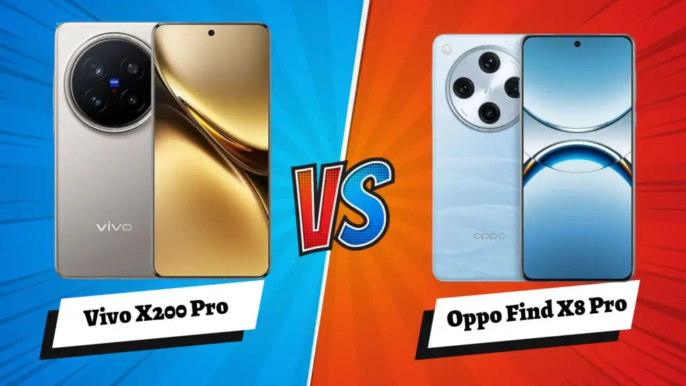 Vivo X200 Pro vs Oppo Find X8 Pro