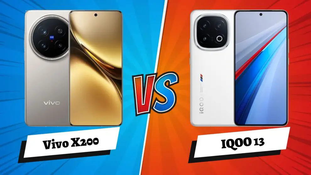 Compare Vivo X200 vs iQOO 13: Design, display, camera, performance, battery, and more. Discover which flagship suits your needs in this in-depth comparison.