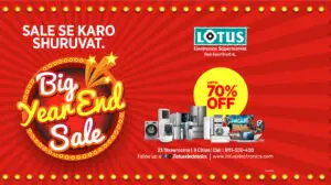 Lotus Electronics' Big Year-End Sale Unbeatable Discounts and Bank Offers