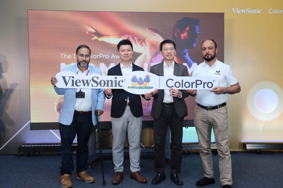 ViewSonic ColorPro Monitors Shine at Indias First ColorPro Awards Exhibition