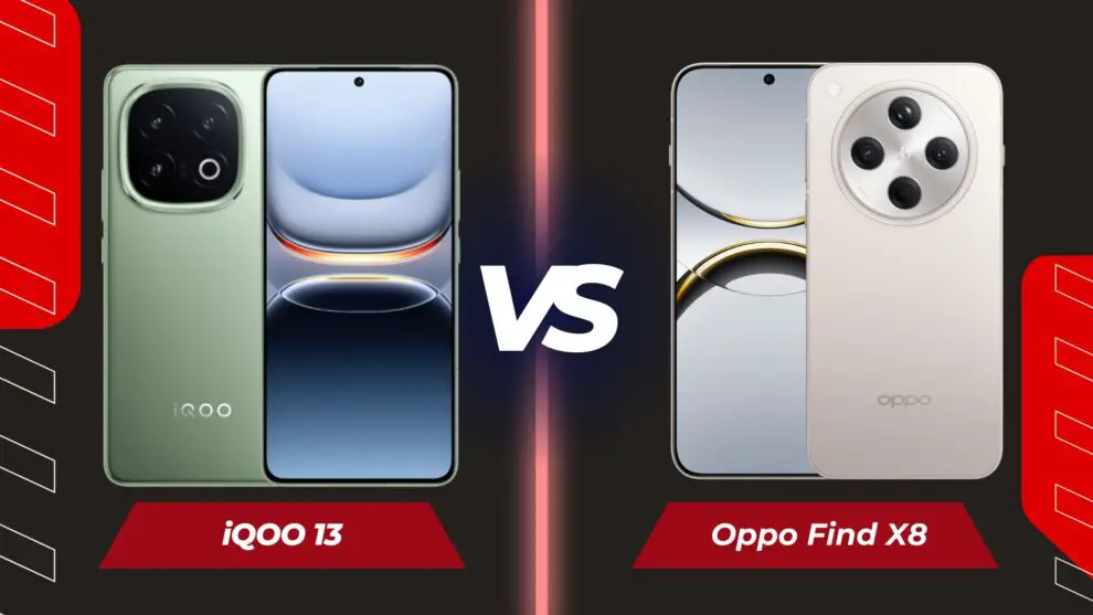 iQOO 13 vs Oppo Find X8: Which Flagship Offers More Value?