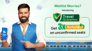 ixigo Launches “Travel Guarantee” with 3X Refund for Waitlisted Train Tickets