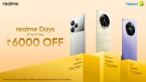 realme Days Sale Starts December 3 Attractive Smartphone Offers on Flipkart & realme.com