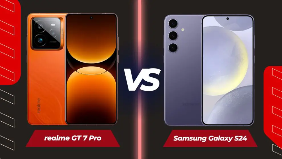 realme GT 7 Pro vs Samsung Galaxy S24