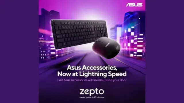 ASUS Partners with Zepto to Deliver Accessories in Minutes