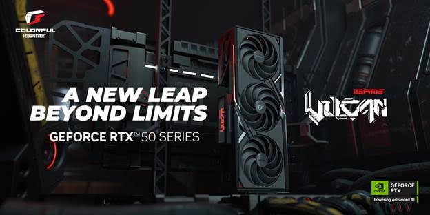 COLORFUL and iGame Announce NVIDIA GeForce RTX 50 Series Graphics Cards