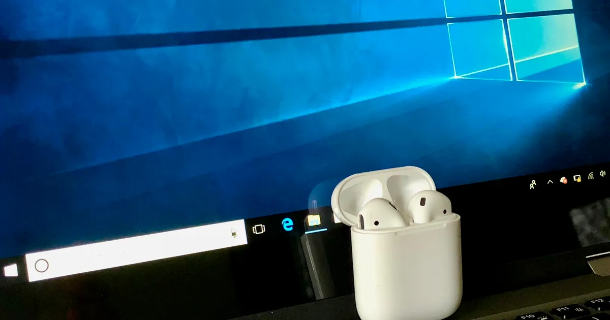 Connect AirPods to Windows 7 Laptop