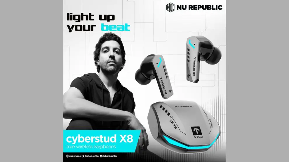 Nu Republic Launches Cyberstud X8 Wireless Earbuds for a Futuristic Audio Experience